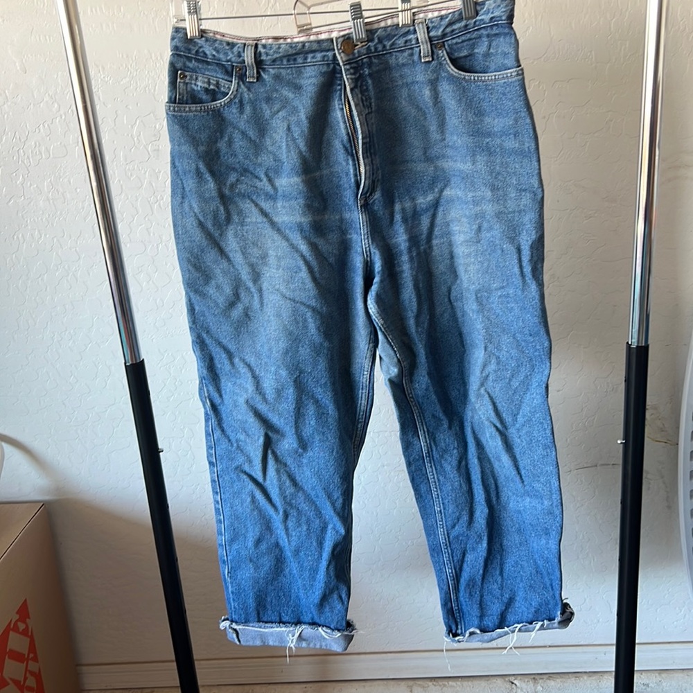 Thick High Waisted Jeans